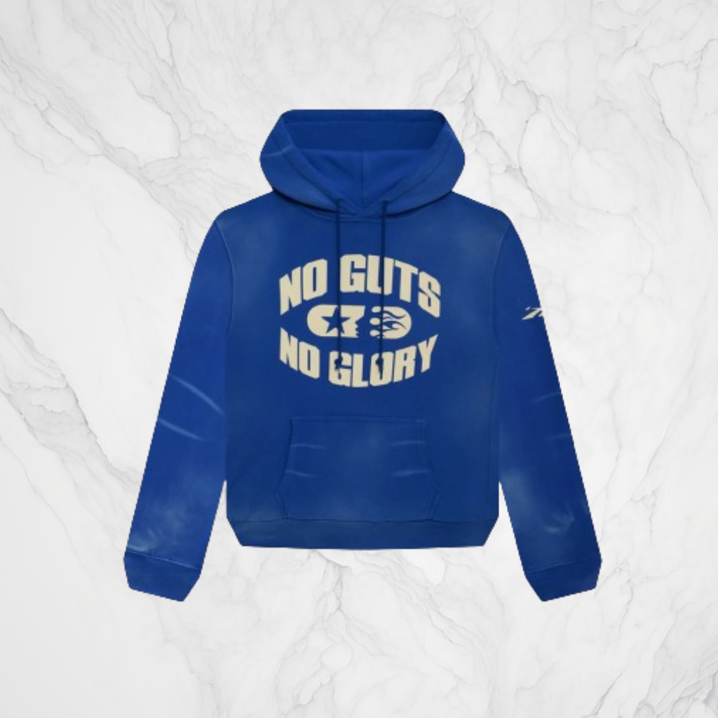 GLOBAL PROFITS • HELLSTR NO GUTS NO GLORY *BLUE* CLOTHING 🏷️